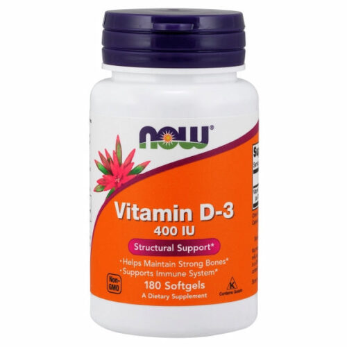 Vitamin D3 180 Softgels by Now Foods