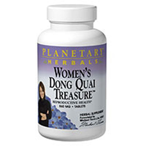 Womens Dong Quai Treasure 120 Tabs by Planetary Herbals