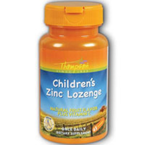 Zinc Childrens Lozenge With Vit C Fruit Flavor 45 Loz by Thompson