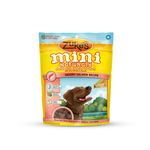 0162560 Mini Naturals Dog Treats Salmon- 16 oz