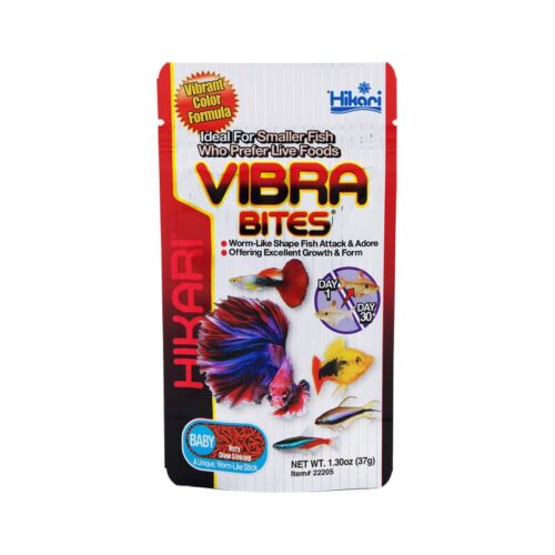 042273 1.3 oz Vibra Bites Baby Tropical Fish Food