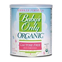0837476 Toddler Formula- Organic Lactose Free- Iron Fortified- 12.7 oz - 360 g - Case of 6 - 12.7 oz