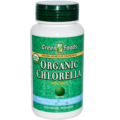 0937219 Organic Chlorella - 200 mg - 300 Tablets
