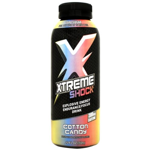 110148 12 oz Xtreme Shock Cotton Candy - 12 Count