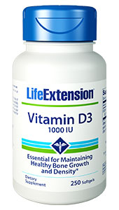 1751 Vitamin D3 1000 IU- 250 Softgels