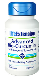 1808 Advanced Bio Curcumin with Ginger & Tumerones- 30 Softgels