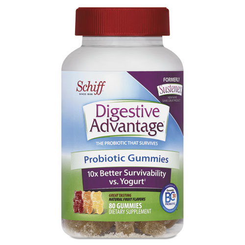 18365 Probiotic Gummies- Natural Fruit Flavors- 80 Count