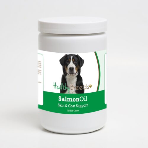 192959020168 Greater Swiss Mountain Dog Salmon Oil Soft Chews - 120 Count