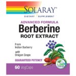 234964 Berberine Root Extract Advanced Formula Dietary Supplement, 60 Count