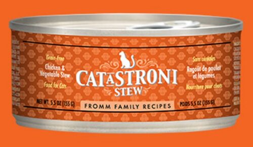 40513301 5.5 oz Catastroni Grain Free Chicken & Vegetable Stew Food for Cats