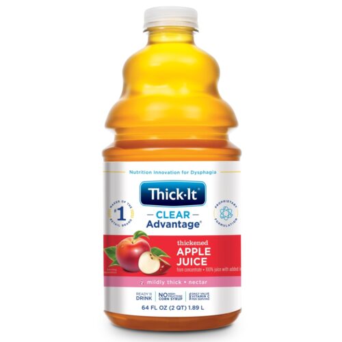 45402601 64 oz Nectar Consistency Apple Thick-It AquaCare H2O Thickened Beverage