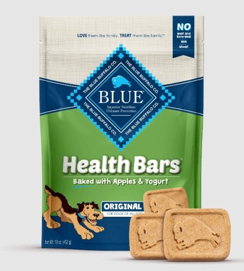 597107 56 oz Baked with Apples & Yogurt Health Bar for Dogs, Pack of 3