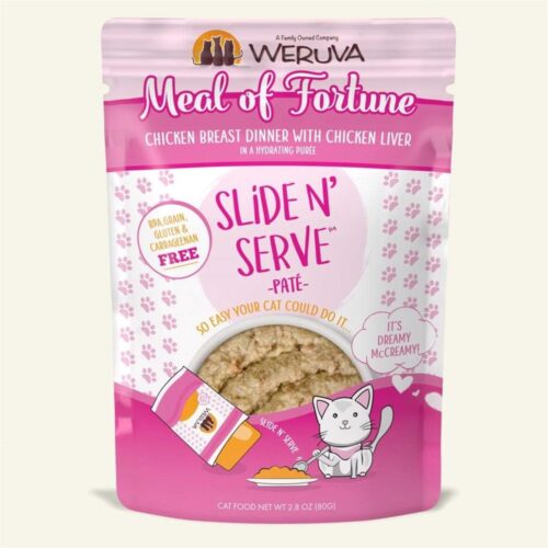 813778018715 5.5 oz Cat Slide & Serve Meal of Fortune Food