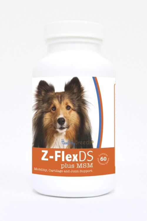 840235126003 Shetland Sheepdog Z-FlexDS plus MSM Chewable Tablets - 60 Count