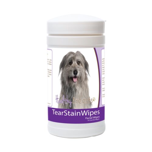 840235171553 Pyrenean Shepherd Tear Stain Wipes - 70 Count