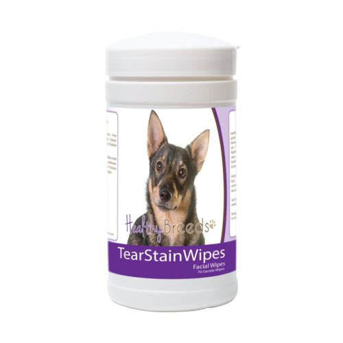 840235175773 Swedish Vallhund Tear Stain Wipes - 70 Count