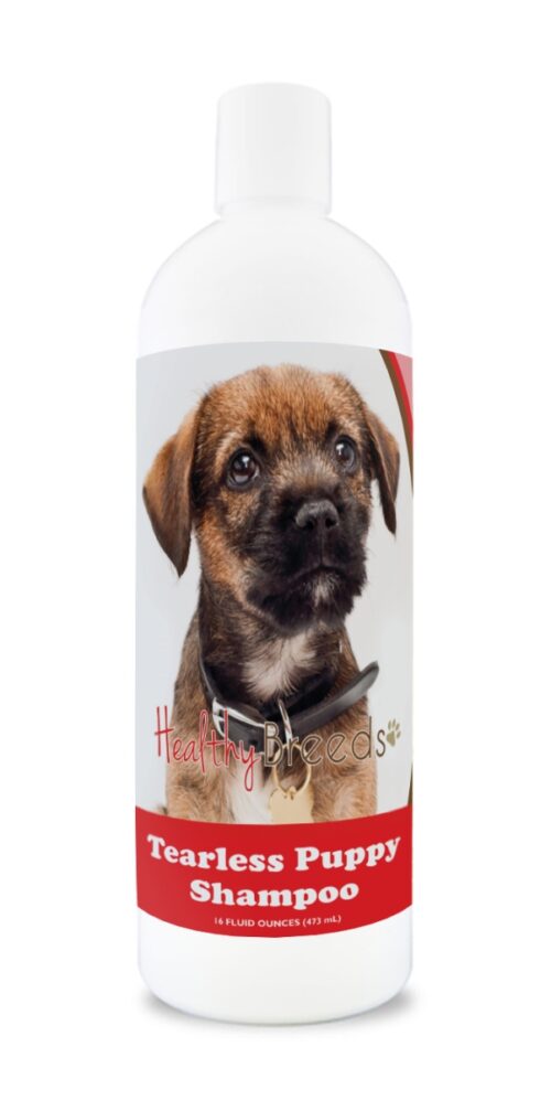840235186083 Border Terrier Tearless Puppy Dog Shampoo