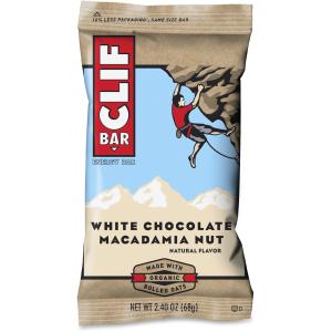 Clif Bar CBC161009 Chocolate Macadamia Nut Energy Bar, White