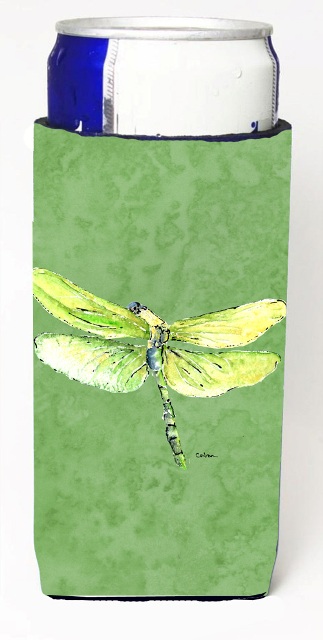 Dragonfly On Avacado Michelob Ultra bottle sleeves For Slim Cans - 12 oz.