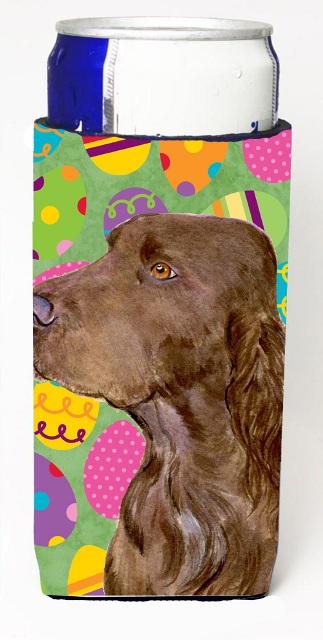 Field Spaniel Easter Eggtravaganza Michelob Ultra bottle sleeves For Slim Cans - 12 oz.