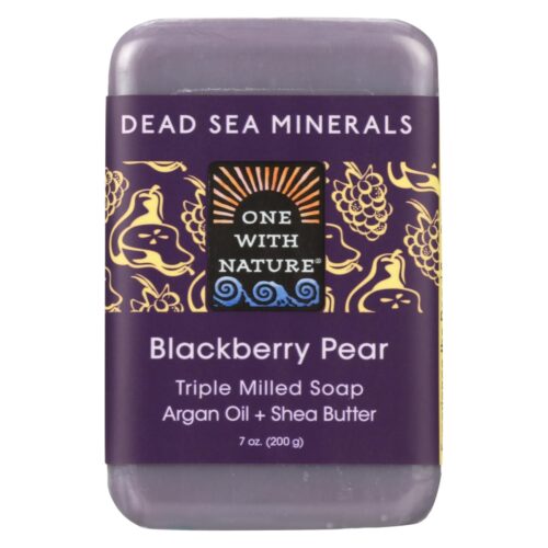 HG1153923 7 oz Triple Milled Soap Bar - Blackberry Pear