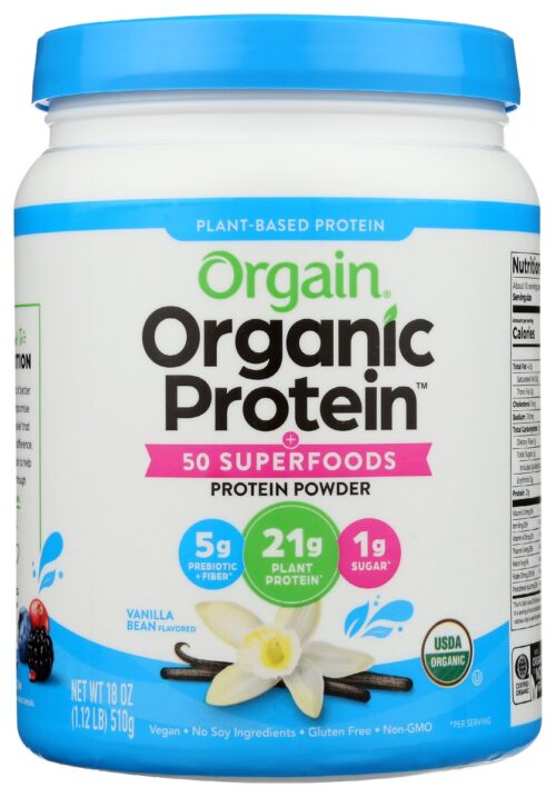 KHRM00341757 1.12 lbs Superfood Vanilla Bean Protein Powder
