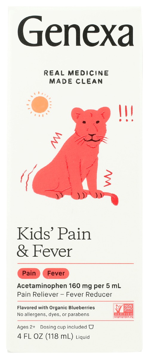 KHRM00370086 4 fl oz Kids Pain & Fever Medicine