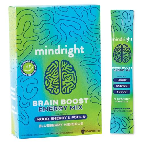 KHRM00407707 Brain Boost Energy Mix, Pack of 10