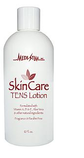 MSLOT12 Medi - Stim Tens Lotion With Vitamin A- D- E And Aloe- 12 Oz.Bottle