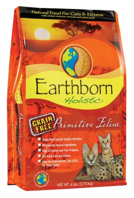 Midwestern Pet Food PF71820 Earthborn Holistic Primitive Cat- 6 lbs.