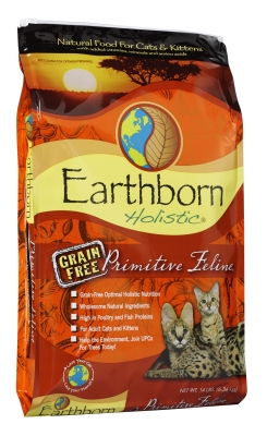 Midwestern Pet Food PF71821 Earthborn Holistic Primitive Cat- 14 lbs.