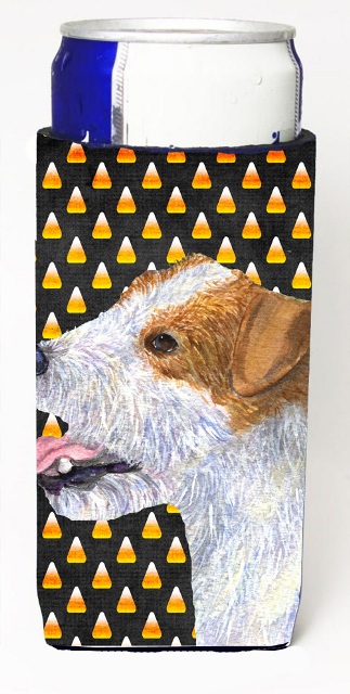 SS4297MUK Jack Russell Terrier Candy Corn Halloween Portrait Michelob Ultra s For Slim Cans - 12 oz.