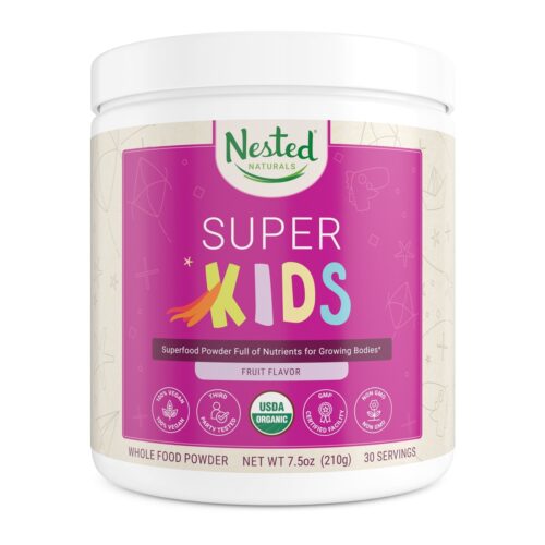 SUPERKIDS Super Kids - 100 Percent Usda Organic Vegan Superfood Powder for Kids