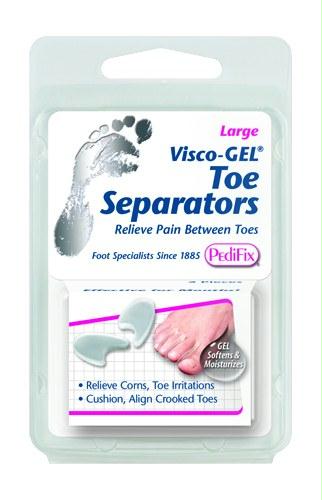 Visco-Gel Toe Separators Small Pk/2