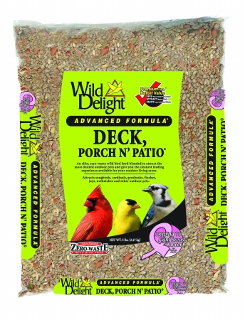 Wild Delight Deck- Porch N Patio Wild Bird Food 5 Lb 374050