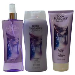 282986 Twilight 8 oz Body Spray, 7 oz Body Lotion & 12 oz Body Wash for Women