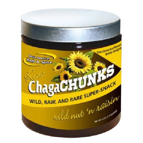 ChagaChunk Nut n Raisin Nondairy 4 Oz by North American Herb & Spice