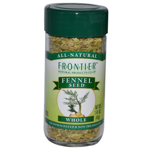 Frontier Natural Products BCA28464 Og2 Fennel Seed Whole, 1 x 1.28 oz