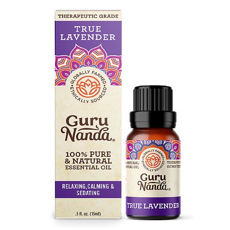 GuruNanda Essential Oil Lavender, 0.5 OZ - 0.5 OZ