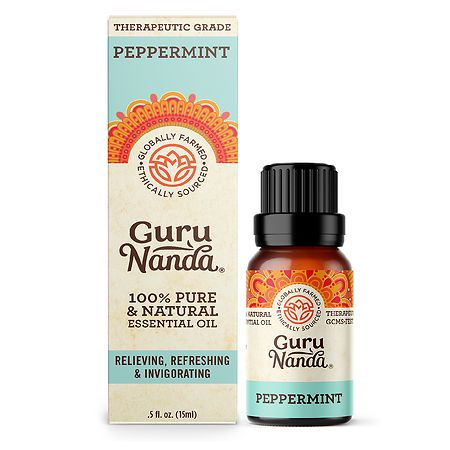 GuruNanda Peppermint Essential Oil Peppermint - 0.5 OZ