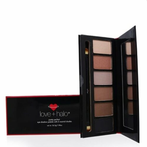 HALOCPL1-Q 30 ml Love Plus Pretty Perfect Eye Shadow Palette with 6 Shades for Womens