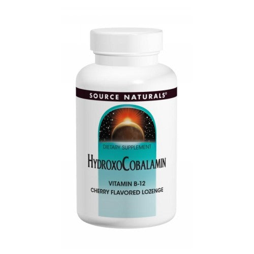Hydroxocobalamin Cherry Lozenge 240 L Ozenges by Source Naturals