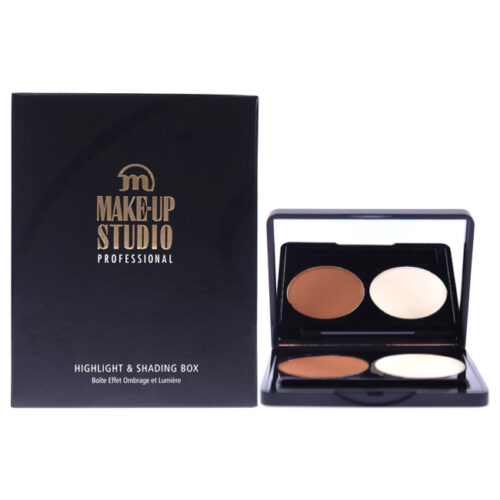 I0114370 0.11 oz Neutral Brown & White 2 Color Shading & Highlight Box for Women