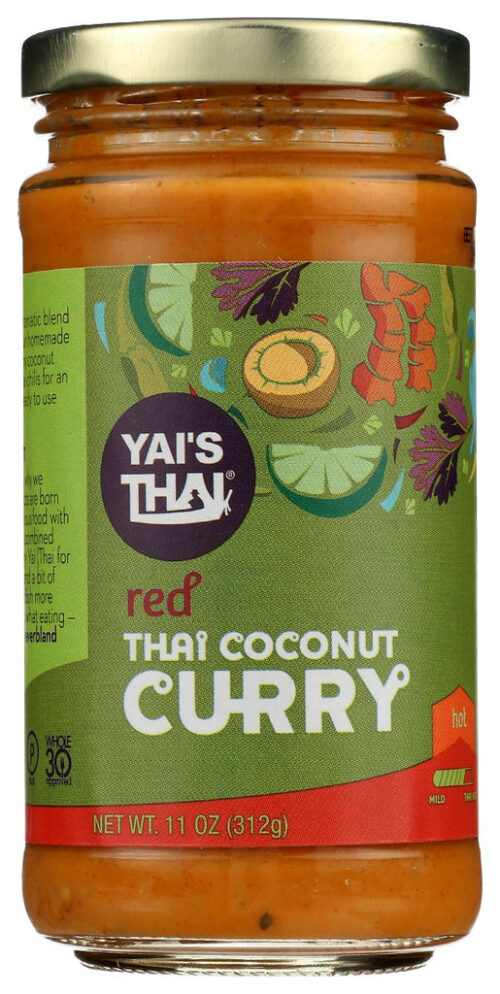 KHRM00360653 11 oz Thai Coconut Curry Red Sauce