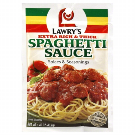 LAWRYS MIX SCE SPAG RICH&THICK-1.42 OZ -Pack of 12