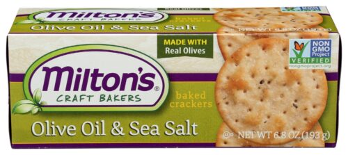 Miltons KHCH00358560 6.8 oz Olive Oil Seasalt Cracker