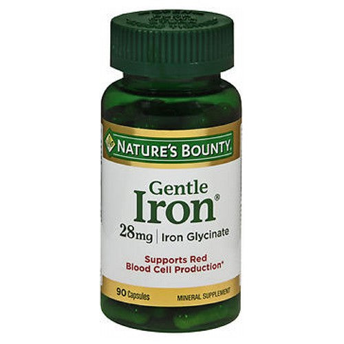 Natures Bounty Gentle Iron 90 caps by Natures Bounty