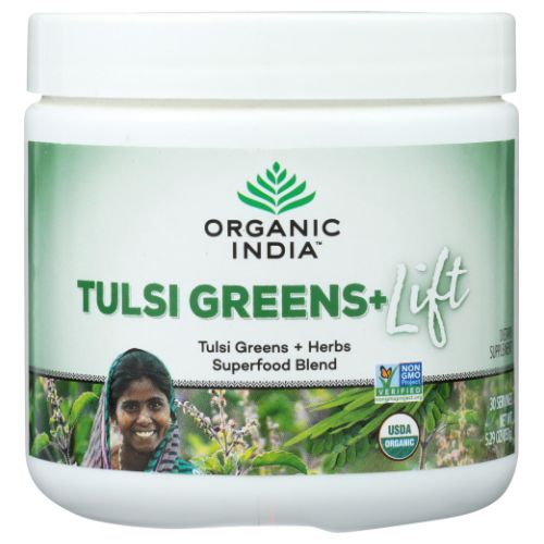 Organic Support Tulsi Greens 5.29 Oz by Organic India