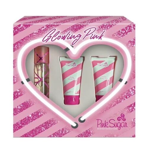 PIK2A Pink Sugar Glowing Pink Sweet Women Addiction Set