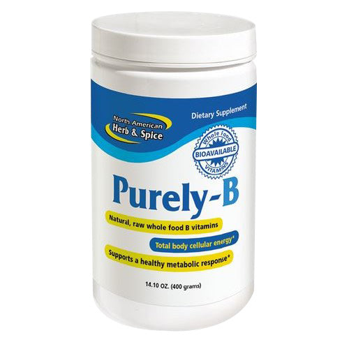 PurelyB Vitamin B 400 GRAMS by North American Herb & Spice